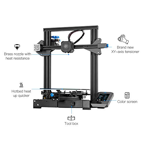 Creality Ender 3 3D Printer DIY Kit with Resume Printing M658