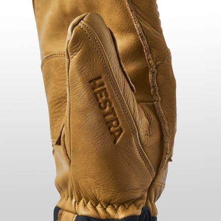 Hestra Leather Fall Line Mitt Unisex Cork Y7543