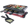 Swissmar Classic Raclette Grill - Cast Iron Red Reversible - 8 Person - KF-77046 - Avayadevconnect