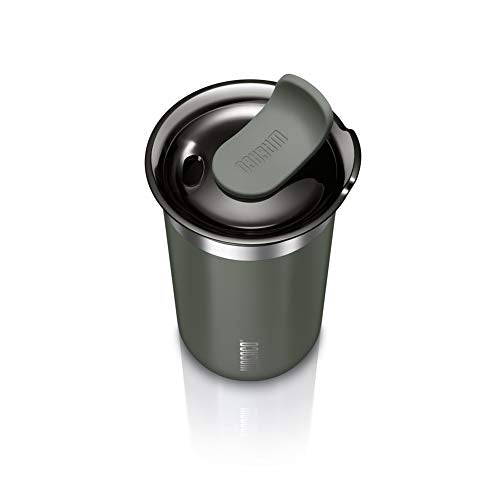 WACACO Octaroma Classico Vacuum Insulated Coffee Mug, Double-wall Stainless Steel, 6 fl oz, Carmine Red Z33030