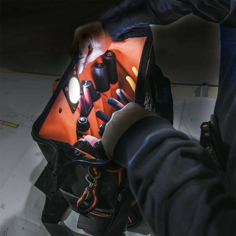 Klein Tools 55431 TRADESMAN Pro Lighted Tool Bag W7280