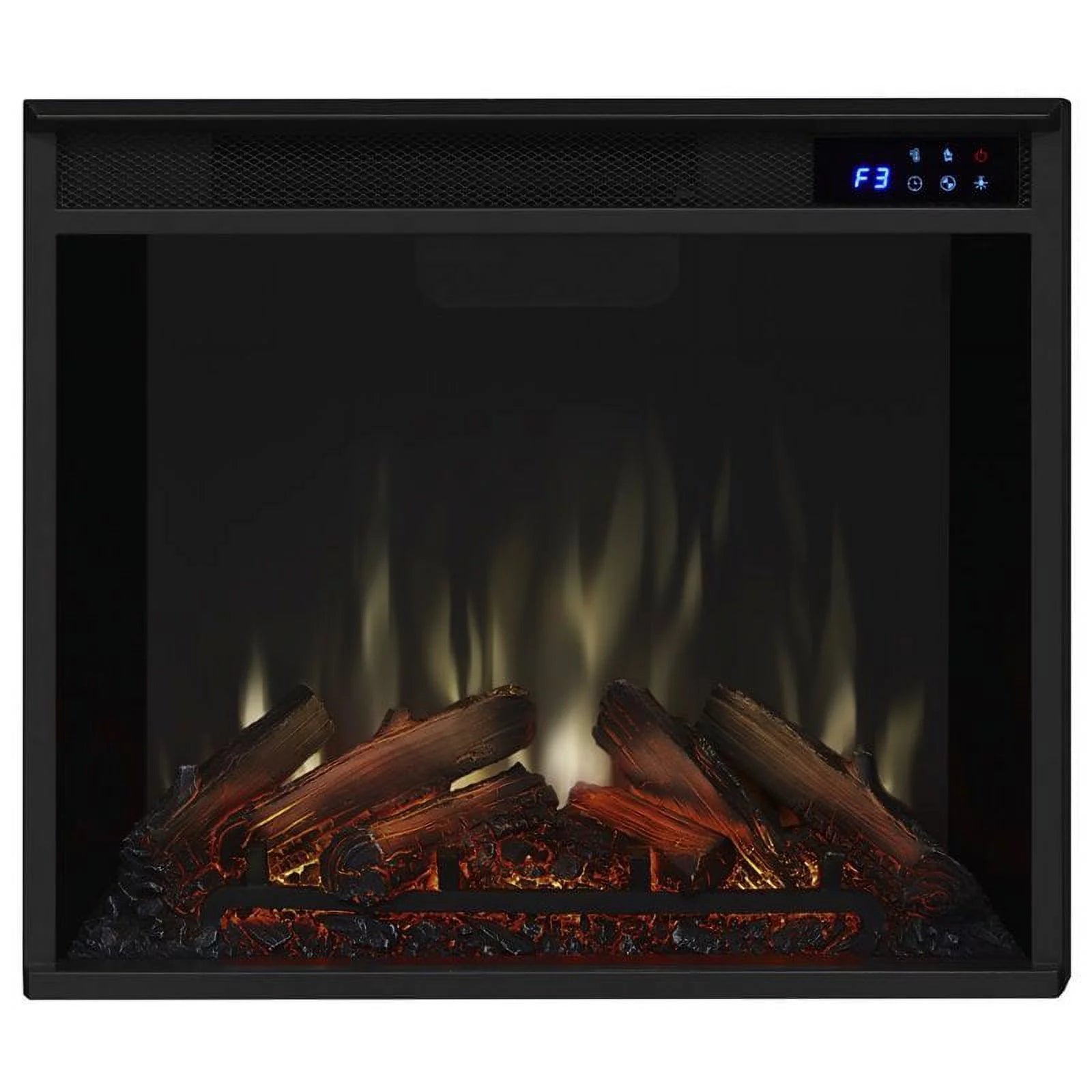 Bowery Hill Traditional Wood Electric Corner Fireplace for TVs up to 50" Oak M8800