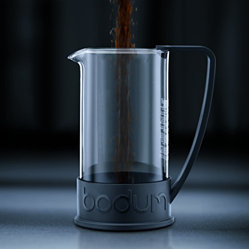 Bodum Brazil French Press Coffee Maker, 51oz, Black S748