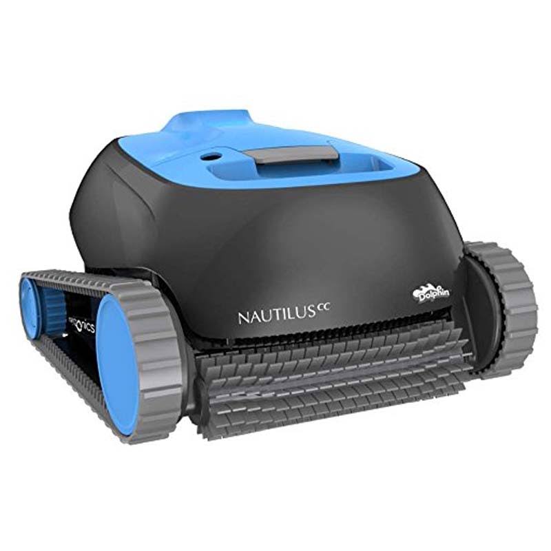Dolphin Nautilus CC Robotic Pool [Vacuum] Cleaner - Ideal for Above/In Ground Swimming Pools Up to 33 Feet - Powerful Suction to Pick Up Small Debris - Megean