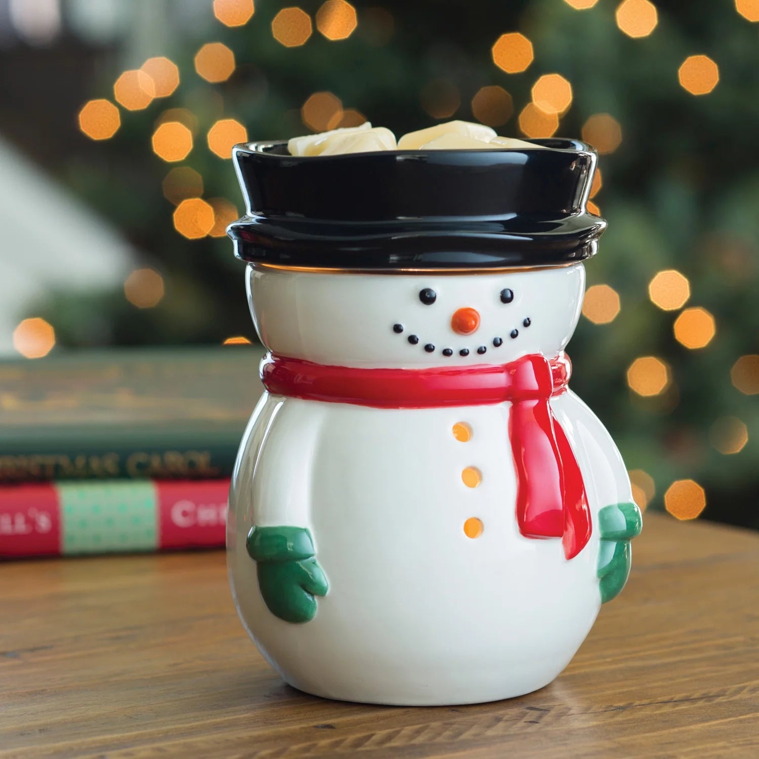Frosty Winter Holiday Illumination Fragrance Warmer by Candle Warmers Etc. M491