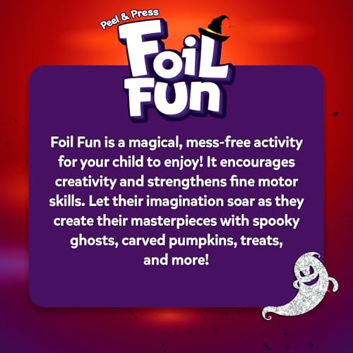 Skillmatics Foil Fun Christmas Ornaments, Mess Free Art Craft Kit for Kids Ages 4-9 S207