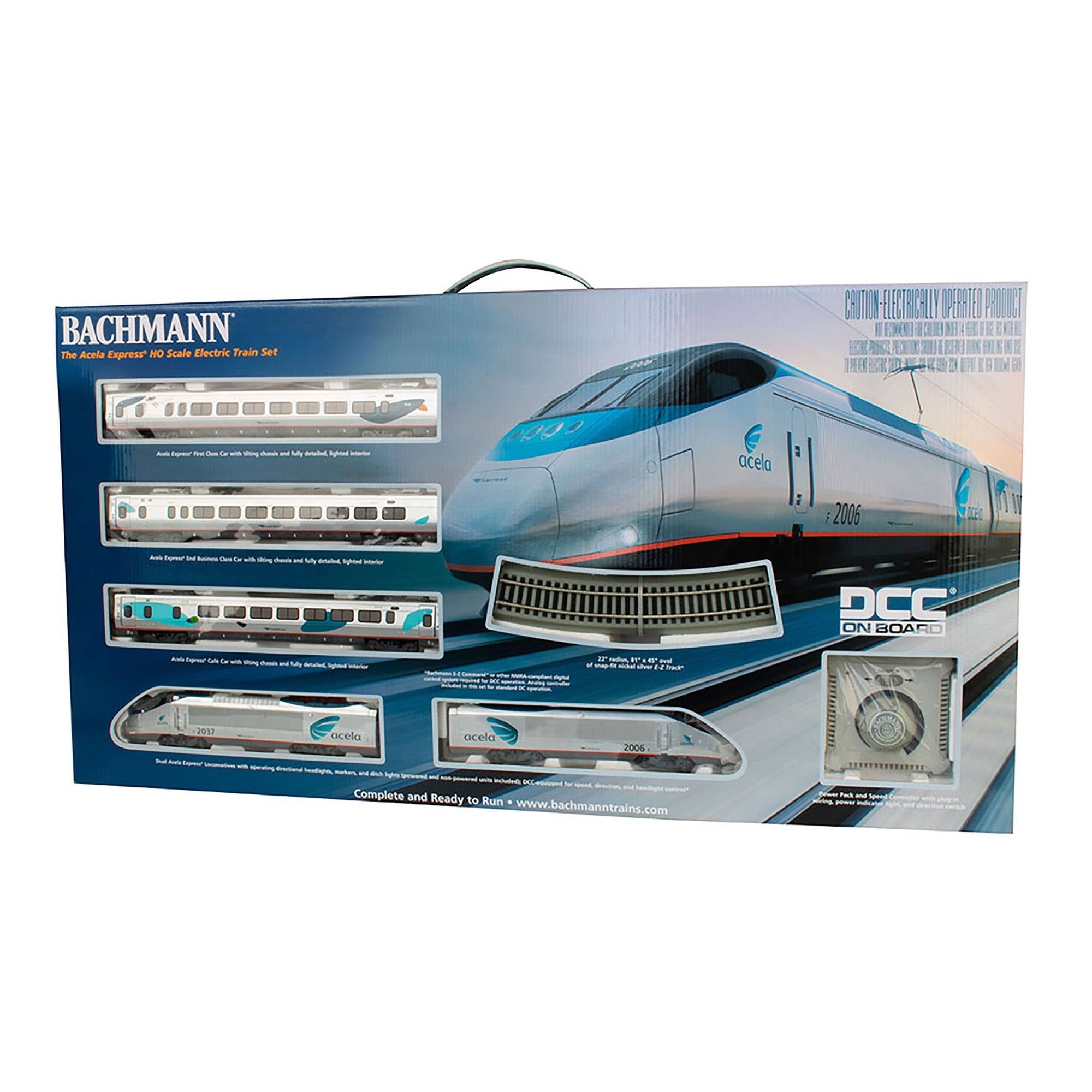 Acela Train Set - DCC - Amtrak - HO Scale | Bachmann Industries - Avayadevconnect