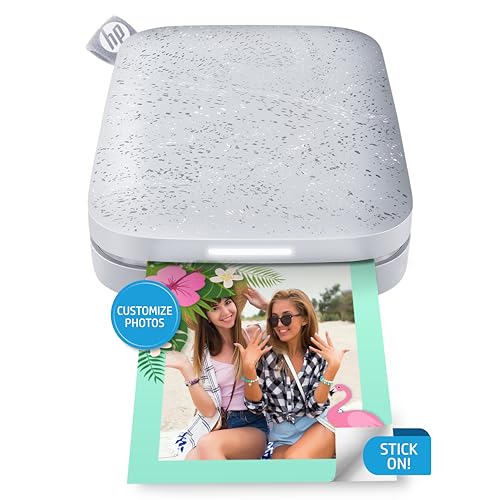 HP Sprocket Portable 2x3 Instant Photo Printer (Luna Pearl) A89391