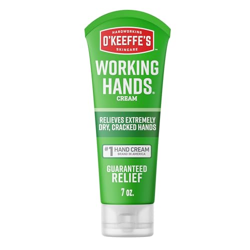 O'Keeffe's Working Hands Hand Cream for Extreme Dryness, 3 oz Tube (2 Pack) F841111
