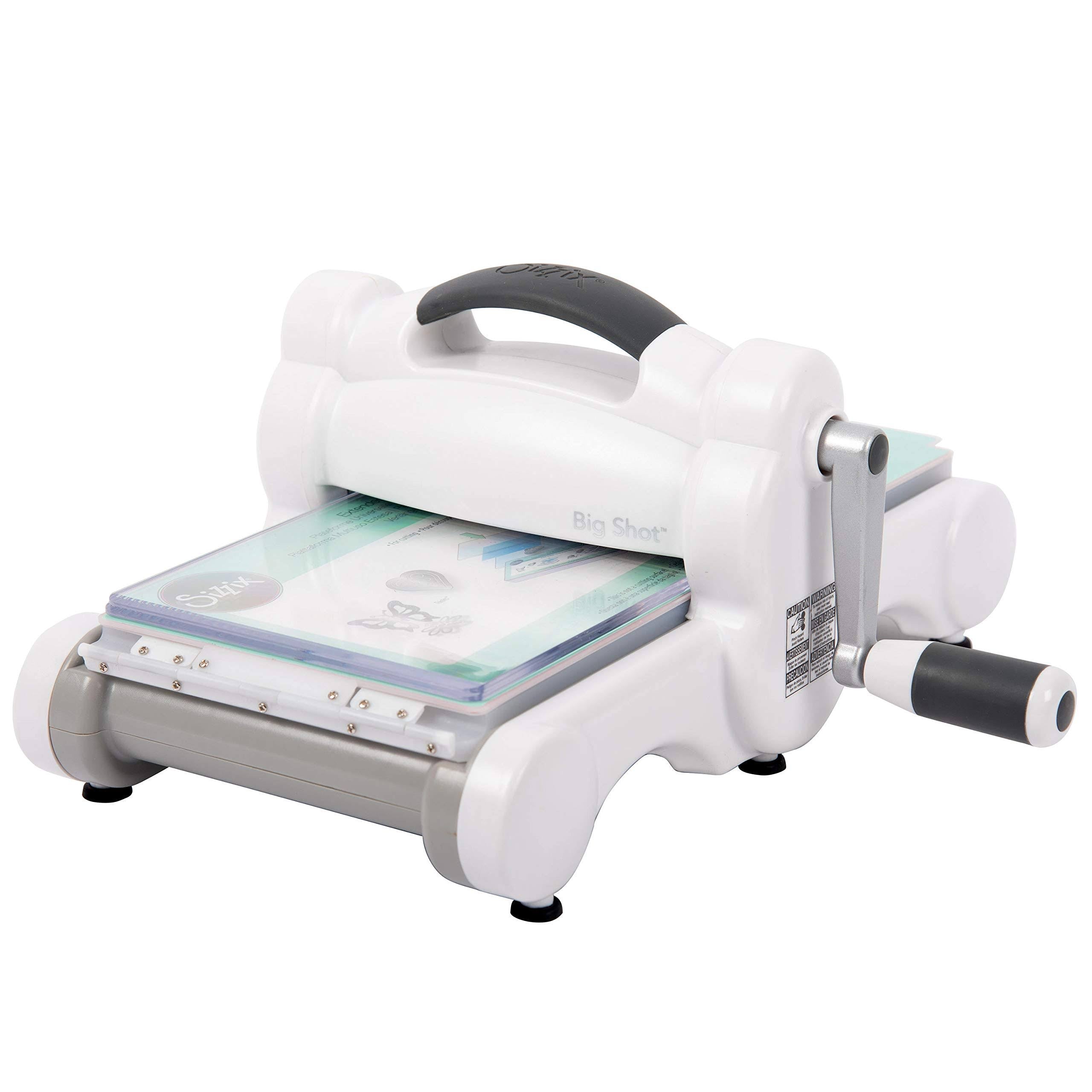 Sizzix Big Shot Machine - White &amp; Gray - Megean