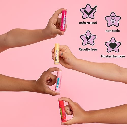 Lip Smacker Original Party Pack - 10 Moisturizing Lip Balms, Classic Flavors S23577