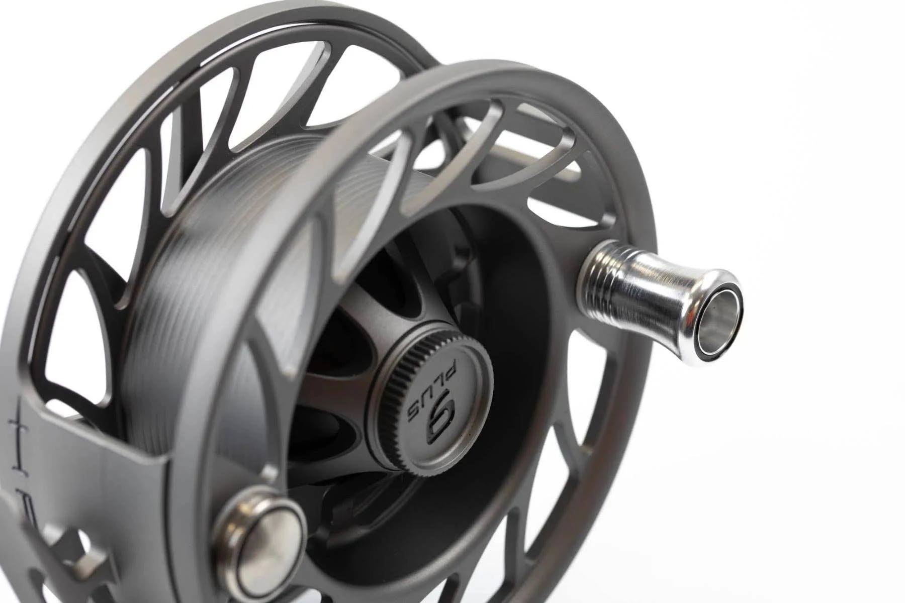 Hatch 11 Plus Gen 2 Finatic Fly Reel - Large Arbor - Gray/Black Y429