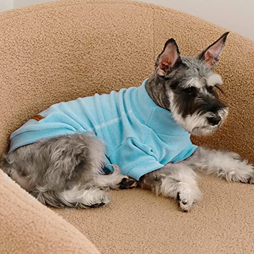 Fitwarm 3 Pack Classic Fleece Dog Sweater for Small Dogs, Medium D613