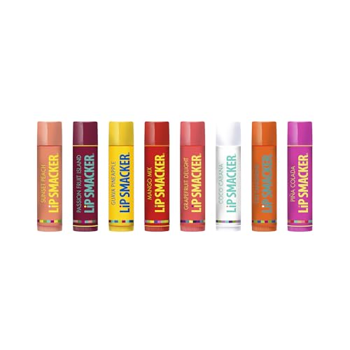 Lip Smacker Original Party Pack - 10 Moisturizing Lip Balms, Classic Flavors S23577