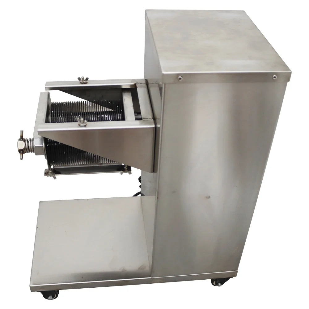 INTSUPERMAI Commercial Meat Slicer with 2.5mm Blade, Stainless Steel T900596