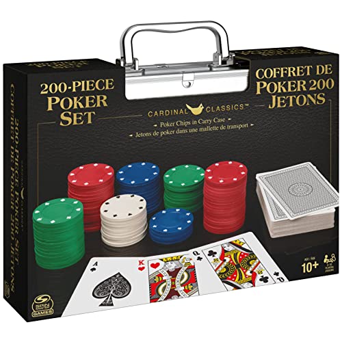 Spin Master Games Cardinal Classics 300-Piece Poker Set with Aluminum Case G10767