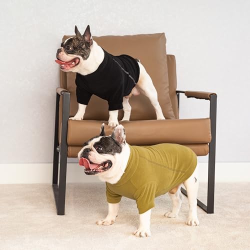Fitwarm 3 Pack Classic Fleece Dog Sweater for Small Dogs, Medium D613