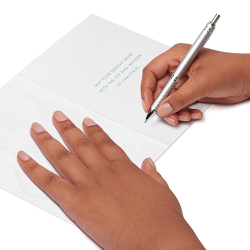 Papyrus Boxed Christmas Cards with Envelopes, Christmas Trees, 14-Count C8880