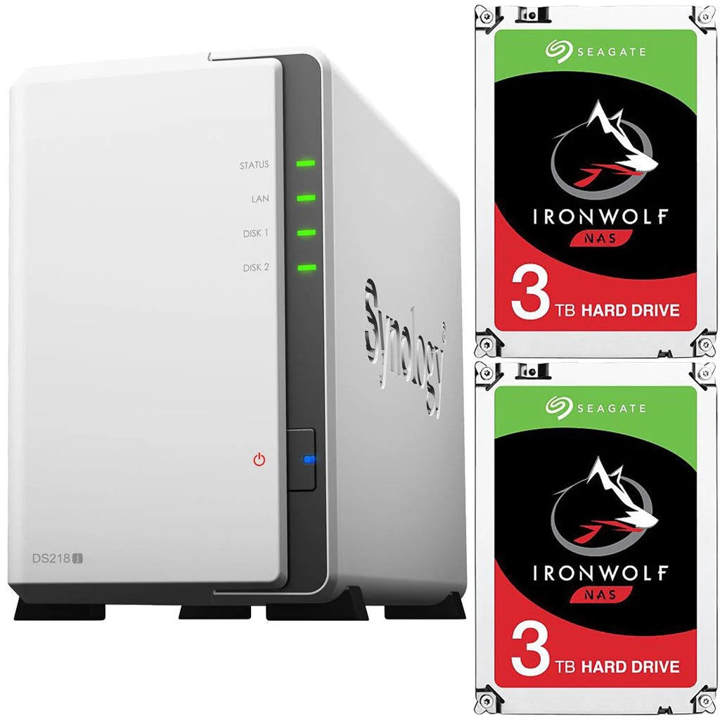 Synology DiskStation DS218j 2-Bay Diskless NAS Server N208