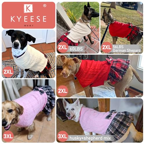 KYEESE Dog Sweater Knitwear with Bowtie for Small Dogs R875009