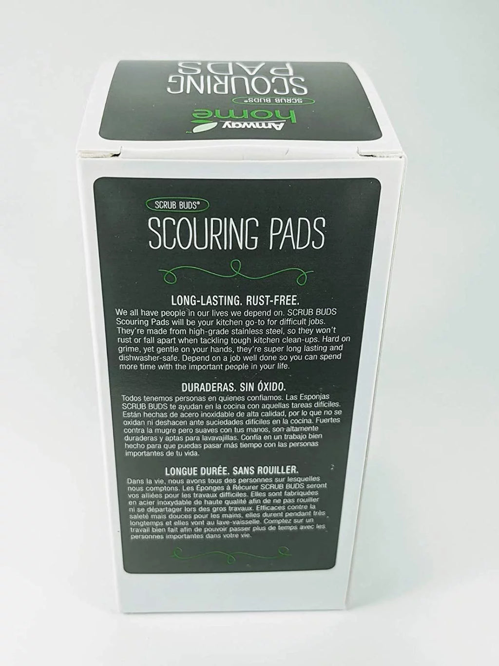 Amway Scouring Pads Stainless Steel 4 Pack R60533