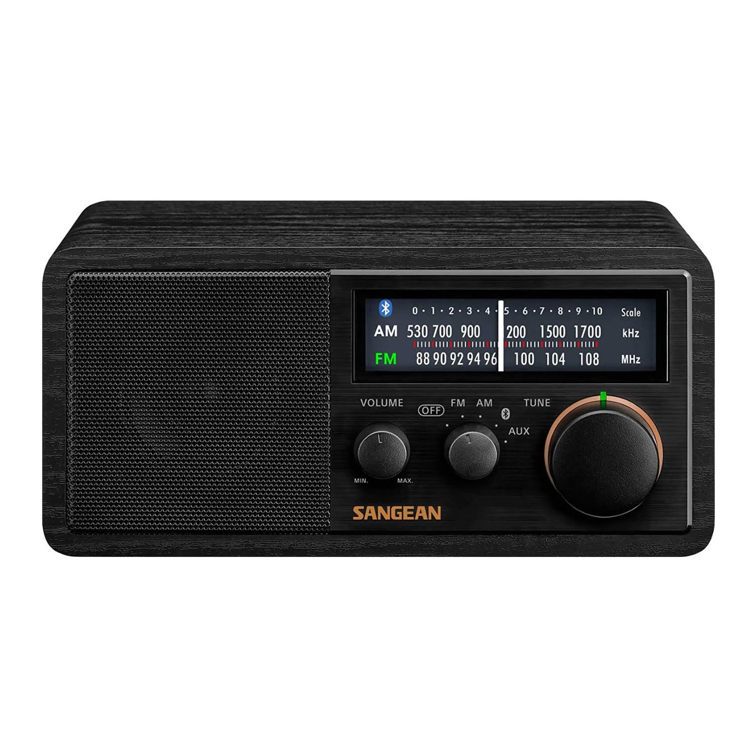 Sangean SG-118 Black Am/fm Bluetooth Radio - Avayadevconnect