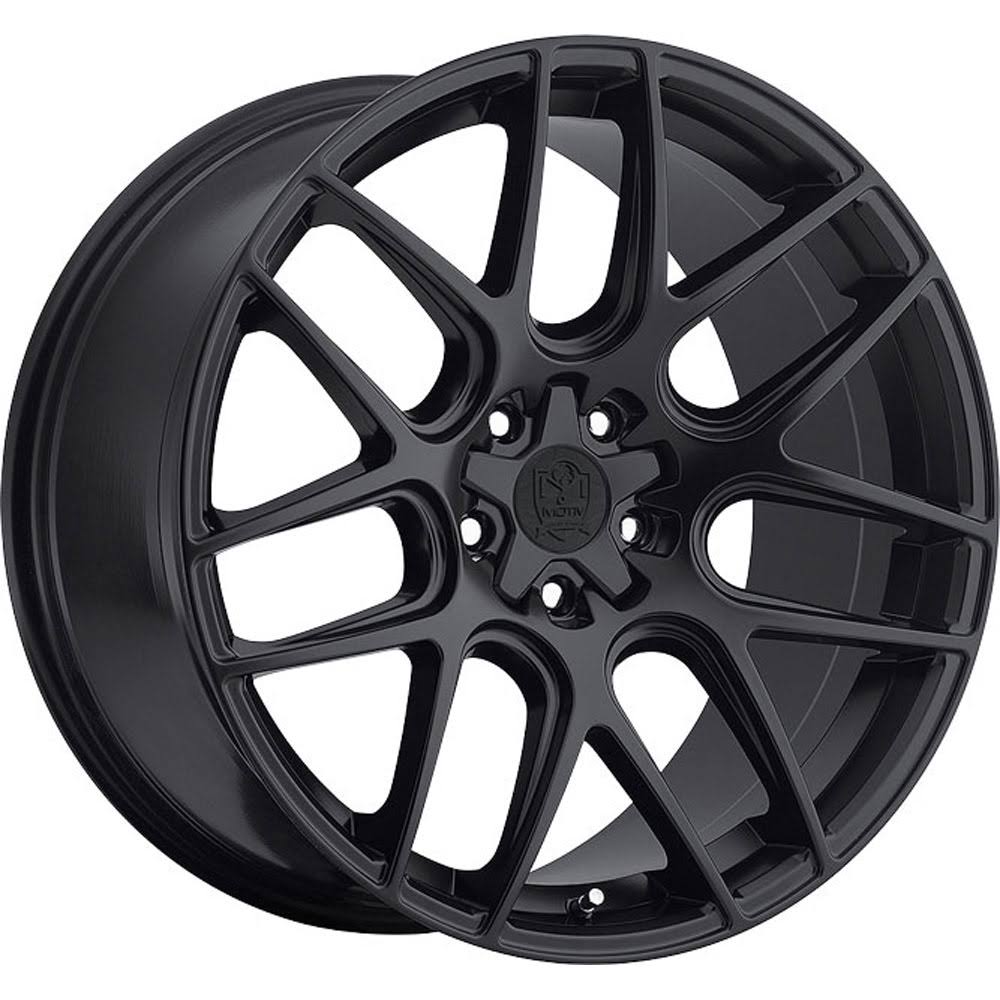 Motiv 409B Magellan 20x8.5 5x112/5x114.3 +40et Satin Black Wheel