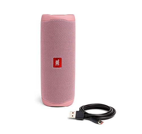 JBL Flip 5 Portable Waterproof Bluetooth Speaker - Pink T520402