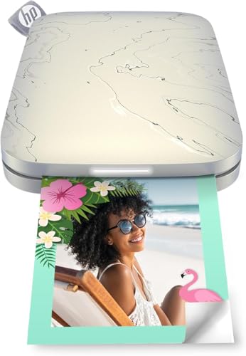 HP Sprocket Portable 2x3 Instant Photo Printer (Luna Pearl) A89391