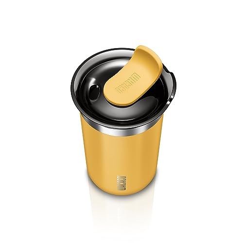 WACACO Octaroma Classico Vacuum Insulated Coffee Mug, Double-wall Stainless Steel, 6 fl oz, Carmine Red Z33030