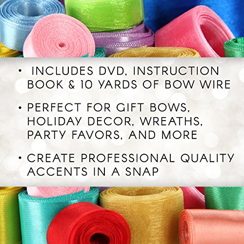 Darice Bowdabra Bow Maker and Craft Tool, Gray M330