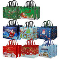 habgp 20 Pack Christmas Gift Bags Assorted Sizes with Handle, Reusable Tote K88379