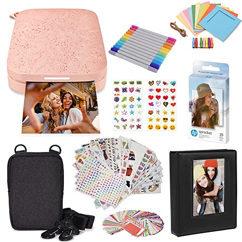 HP Sprocket Portable 2x3 Instant Photo Printer (Luna Pearl) A89391