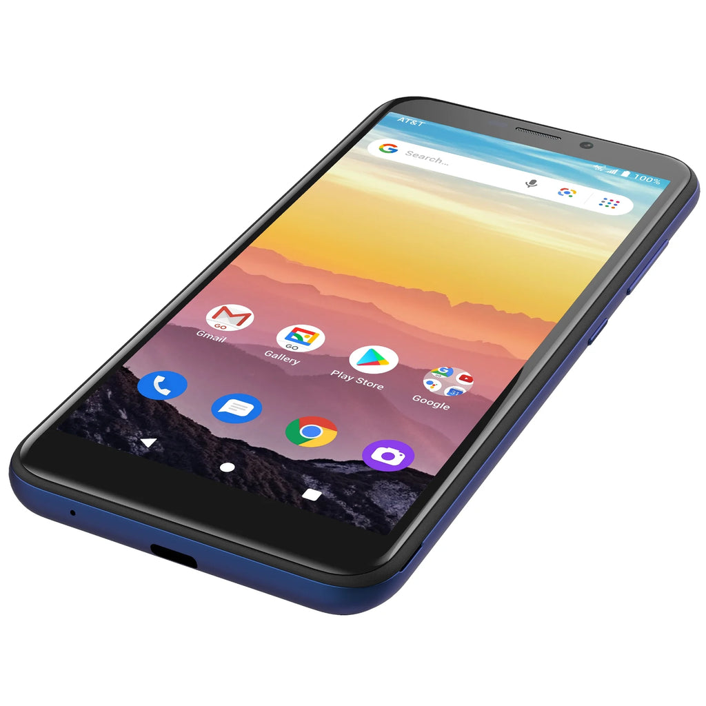 AT&T Calypso 16GB Prepaid Smartphone Chameleon Blue S434