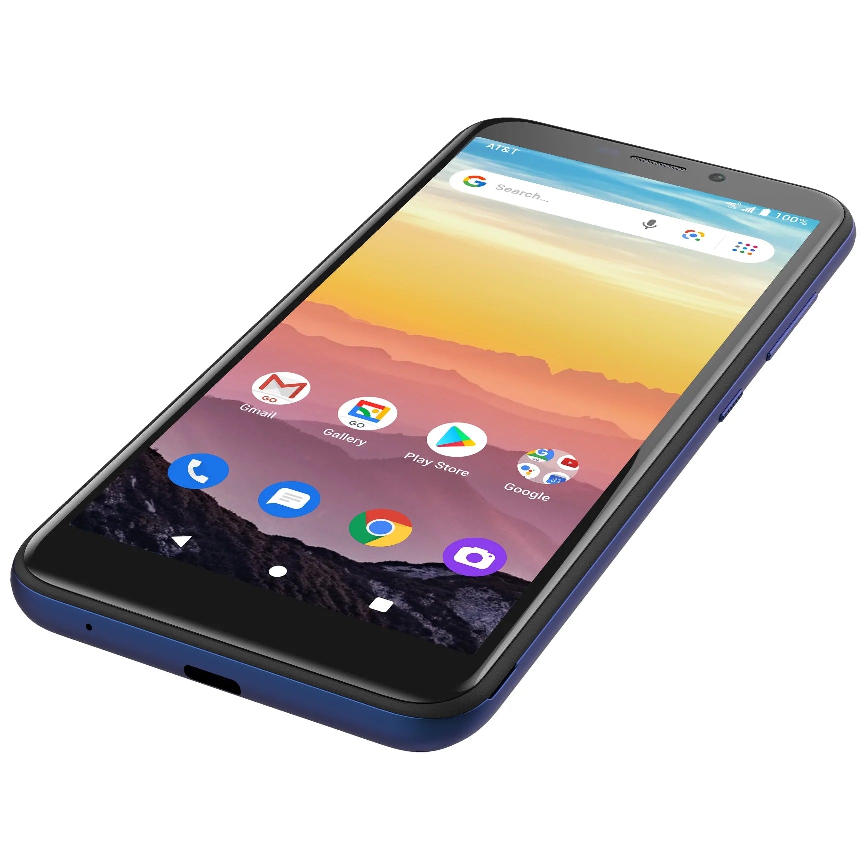 AT&T Calypso 16GB Prepaid Smartphone Chameleon Blue S434