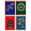 Hallmark Boxed Christmas Cards Festive Foil, 40 Cards with Envelopes S22215