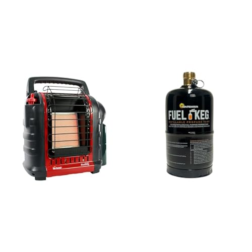 Mr. Heater Portable Buddy Heater MH9BX 4,000-9,000 BTU Indoor-Safe Propane Radiant Heater Q997