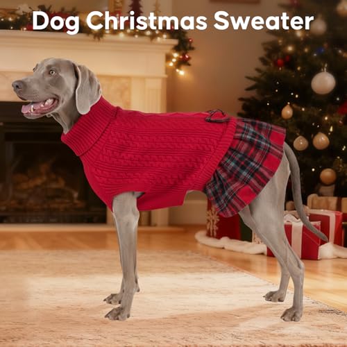 KYEESE Dog Sweater Knitwear with Bowtie for Small Dogs R875009