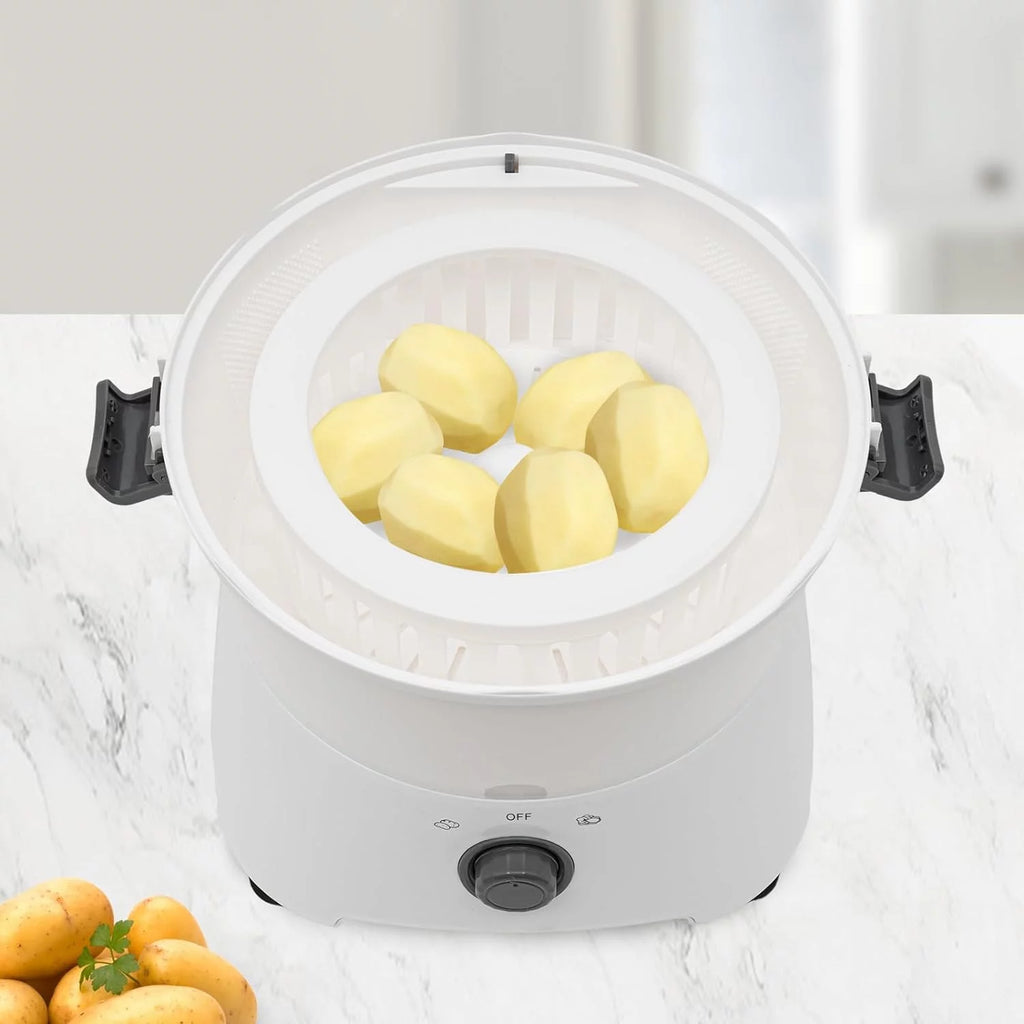 Commercial Electric Potato Peeler Machine 85W Automatic Peeler for Kitchen F926