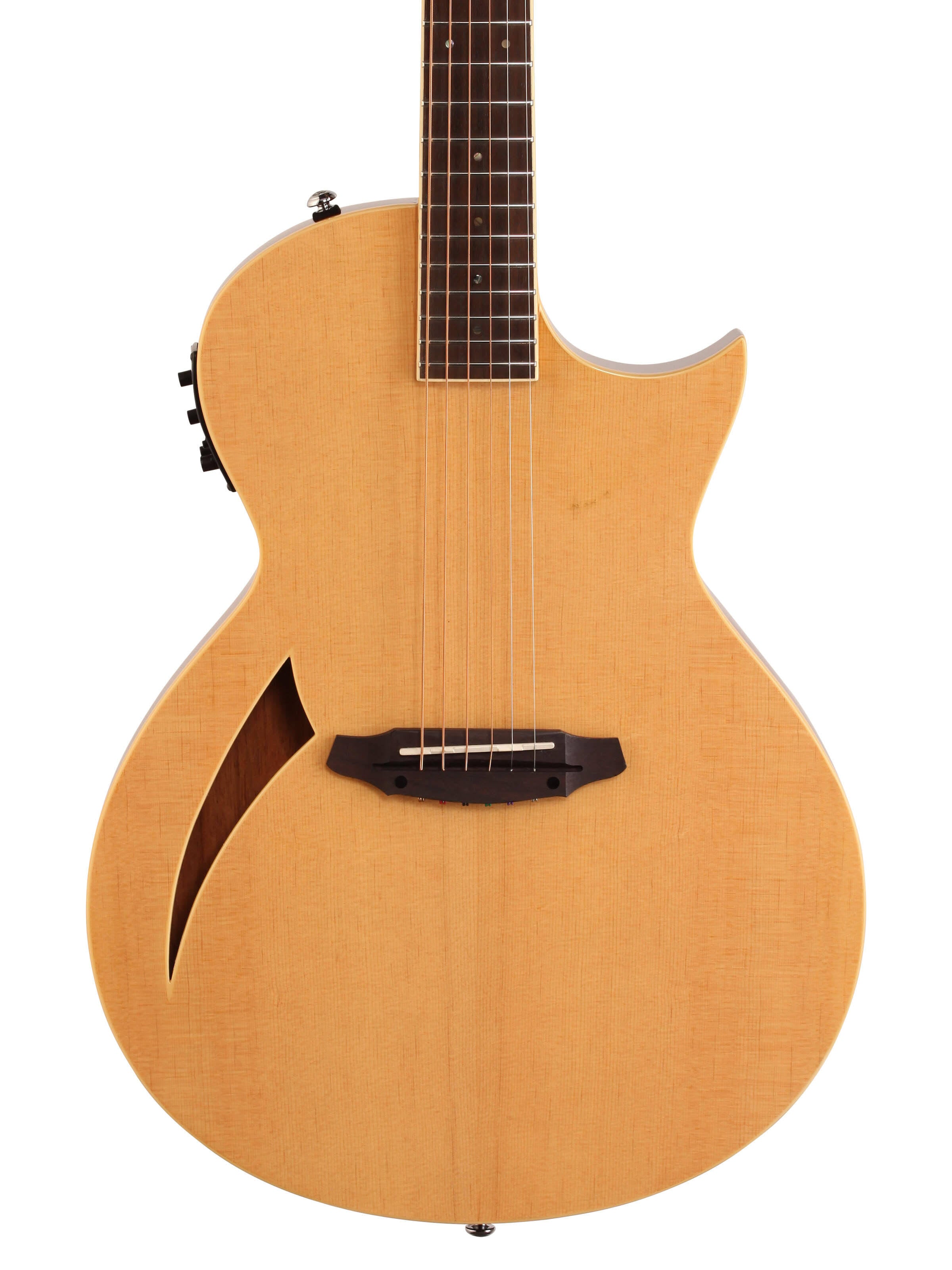 ESP LTD TL-6 Natural Thinline Acoustic-Electric Guitar - Megean