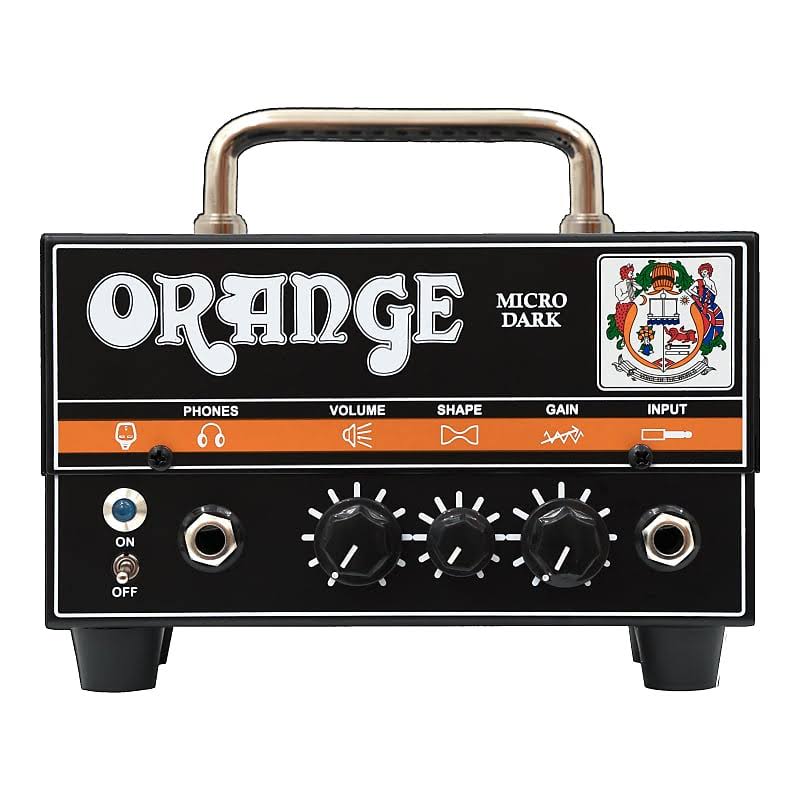 Orange Amps Micro Dark - 20 Watt Guitar Head - Black - Megean