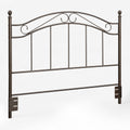 Avenue Greene Irma Full/Queen Metal Headboard (Bronze)