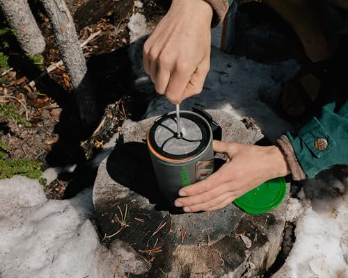 Jetboil Silicone French Press Coffee Maker for Camping Z20420