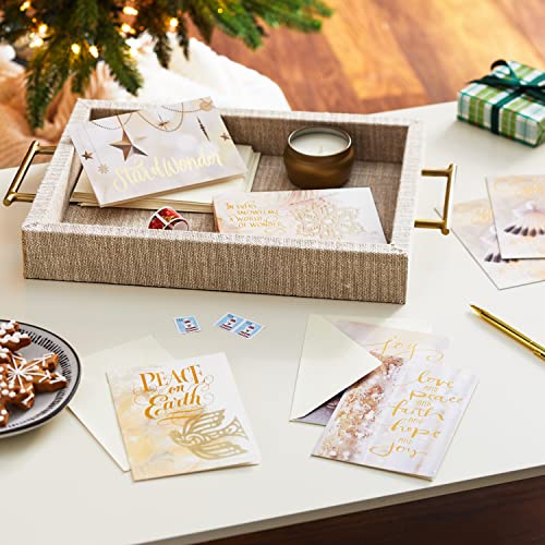 Hallmark Boxed Religious Christmas Cards Assortment, 24 Cards with Envelopes T4629