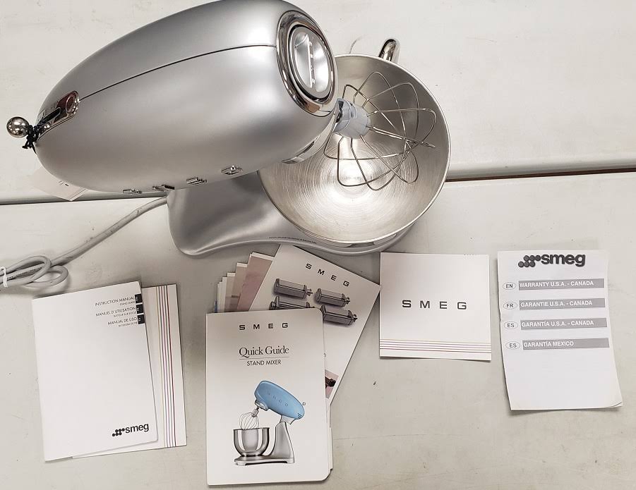Smeg 50s Style Stand Mixer Silver K8745
