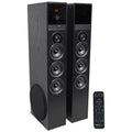 Rockville TM150B Black Home Theater System Tower Speakers 10x22 Sub/Blueooth/USB