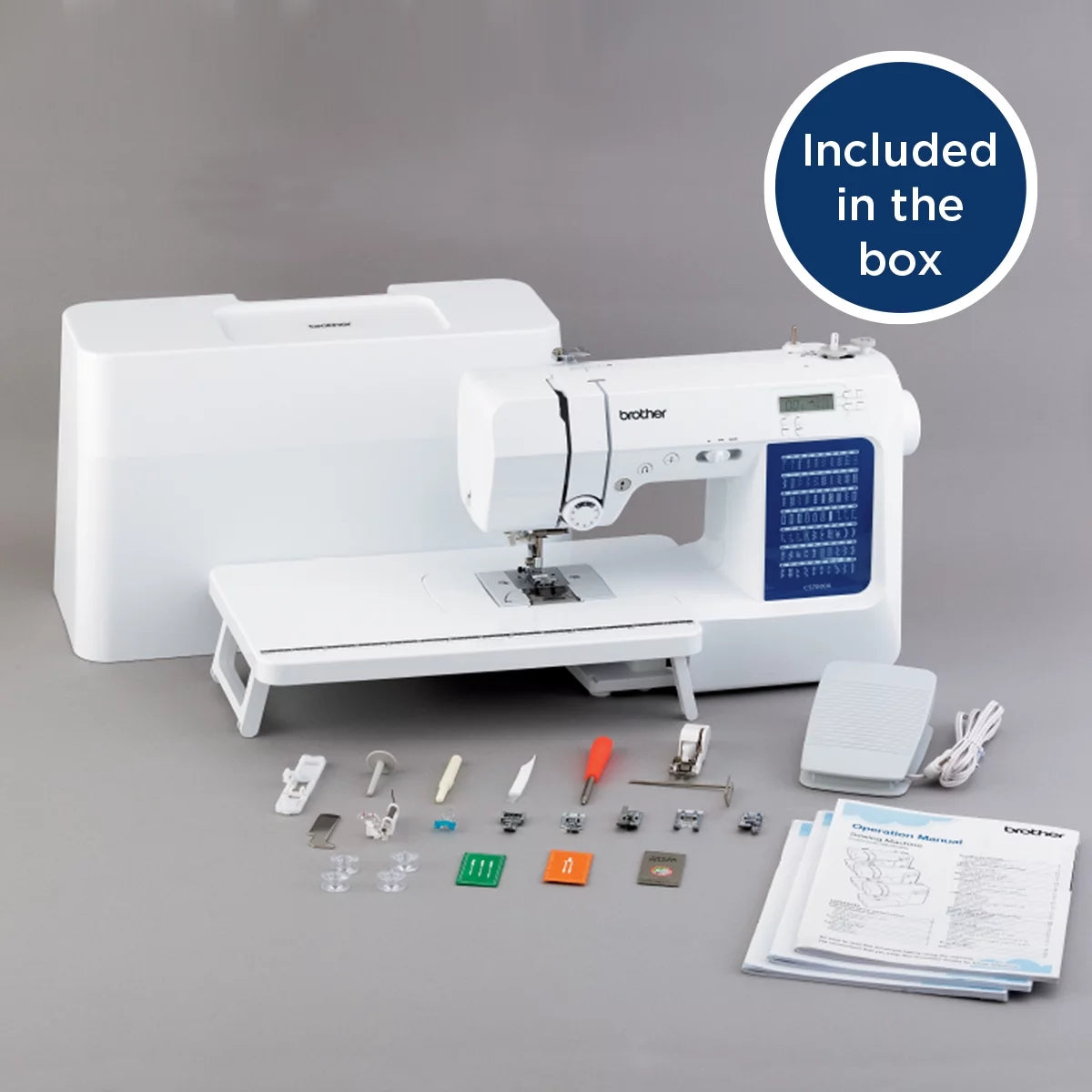 Brother CS7000X Computerized Sewing Machine with Wide Table R455