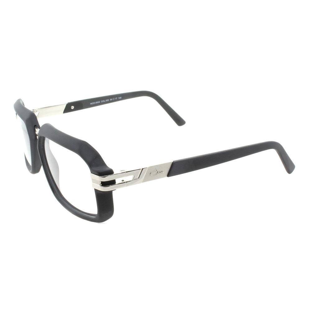 Cazal 6004 Eyeglasses Color 002 Matte Black Silver - Avayadevconnect
