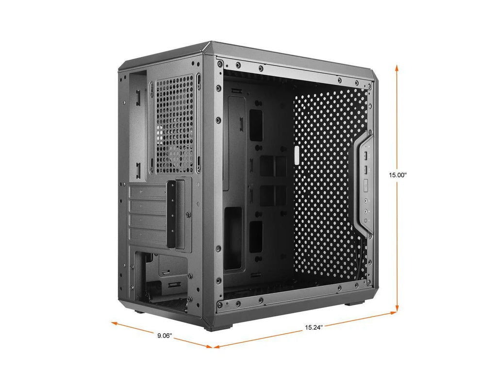 Cooler Master MasterBox Q300L Micro-ATX Tower, Black V6706