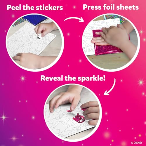 Skillmatics Foil Fun Christmas Ornaments, Mess Free Art Craft Kit for Kids Ages 4-9 S207